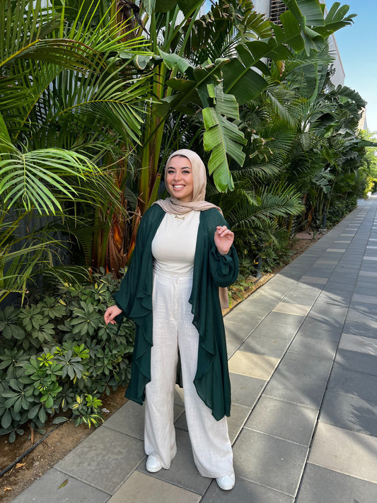 ARIA CARDIGAN EMERALD GREEN