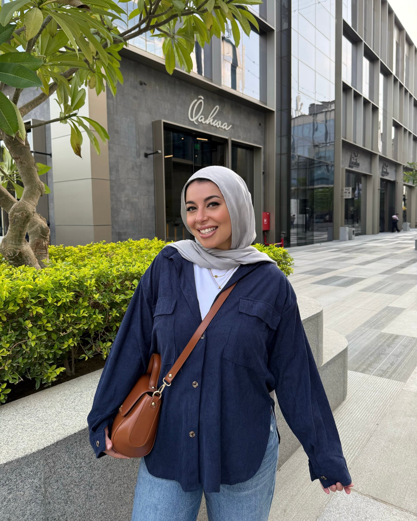 VELVET SHIRT NAVY BLUE