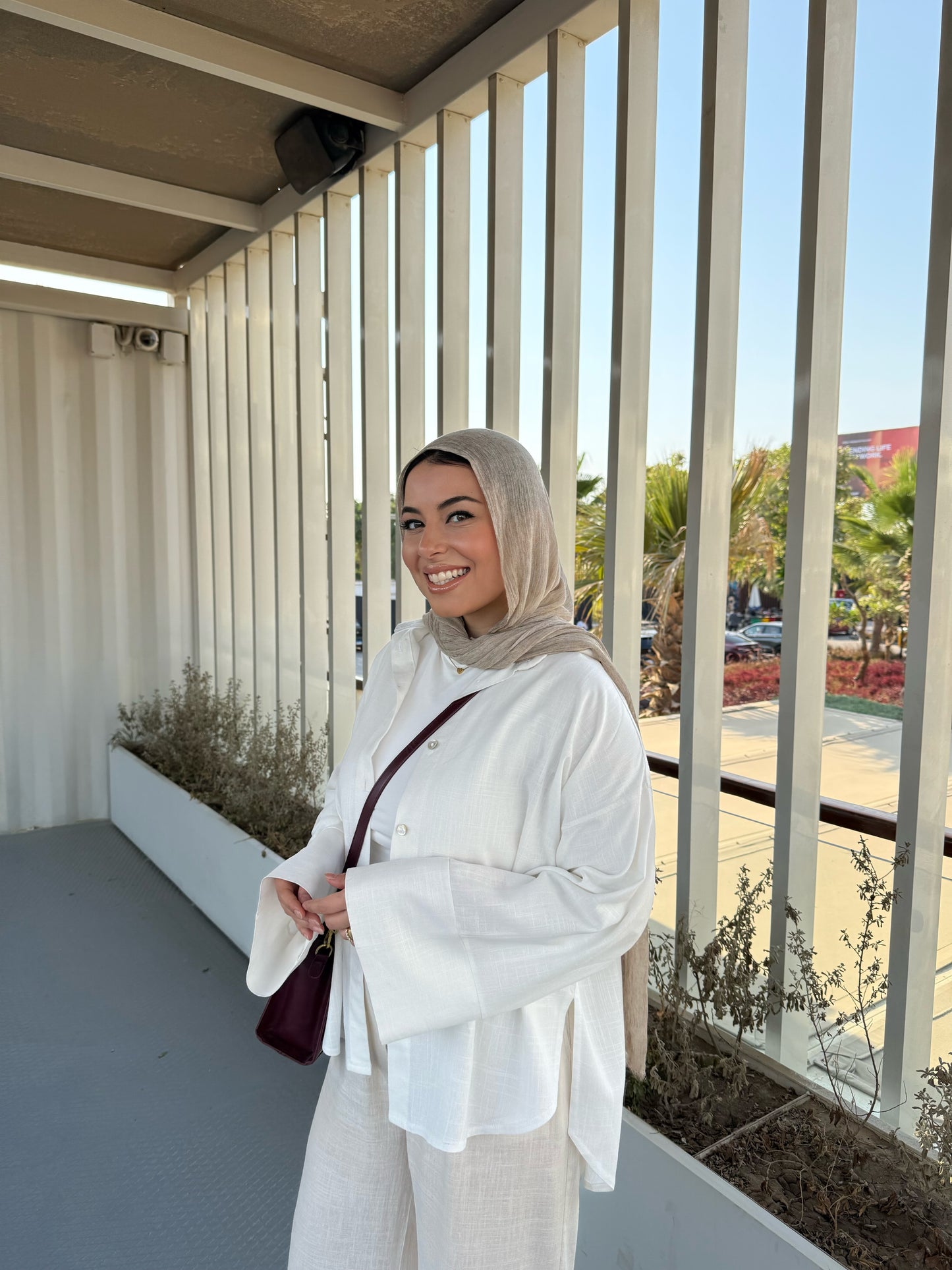 LINEN SHIRT IN WHITE