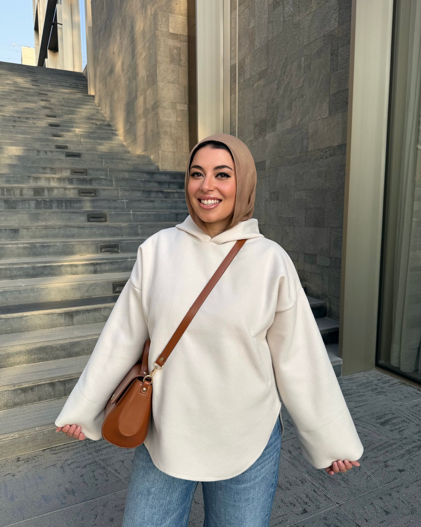 EMELIE TOP LIGHT BEIGE