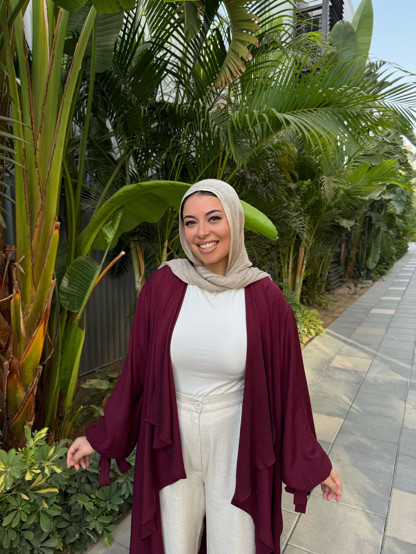 ARIA CARDIGAN BURGUNDY