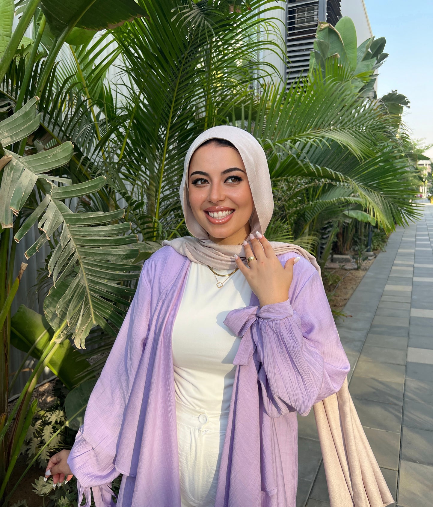 ARIA CARDIGAN LAVENDER