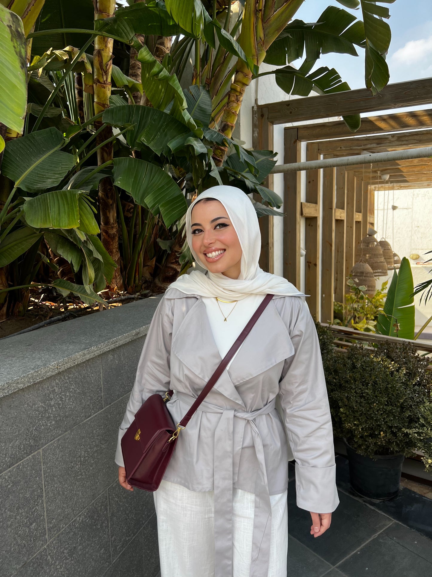 ZAHARI SUMMER JACKET LIGHT GRAY