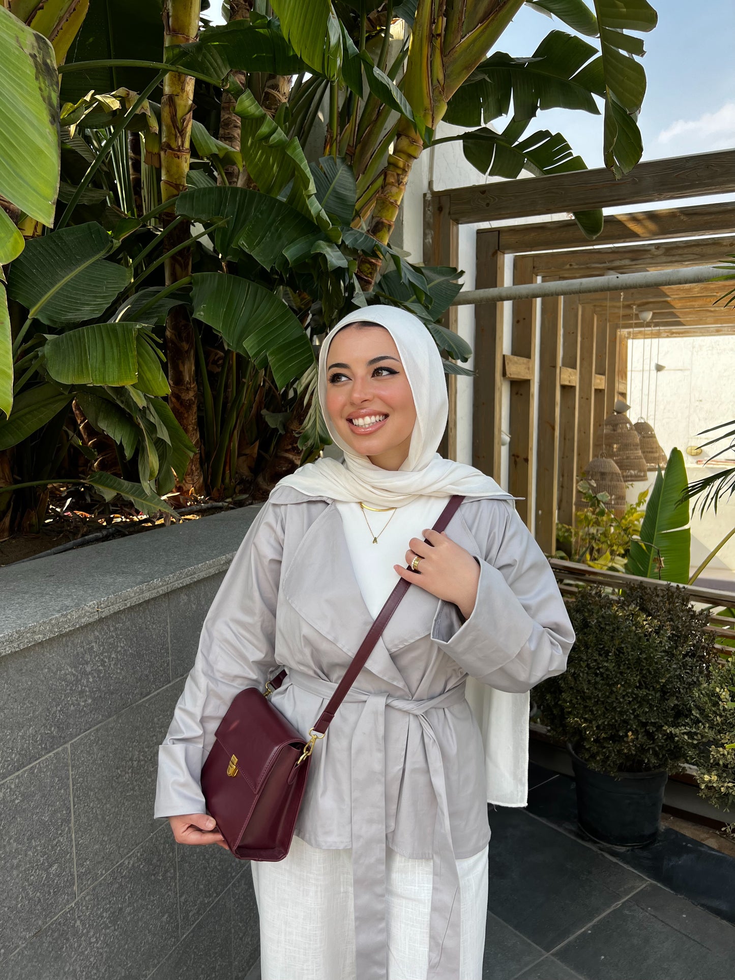 ZAHARI SUMMER JACKET LIGHT GRAY