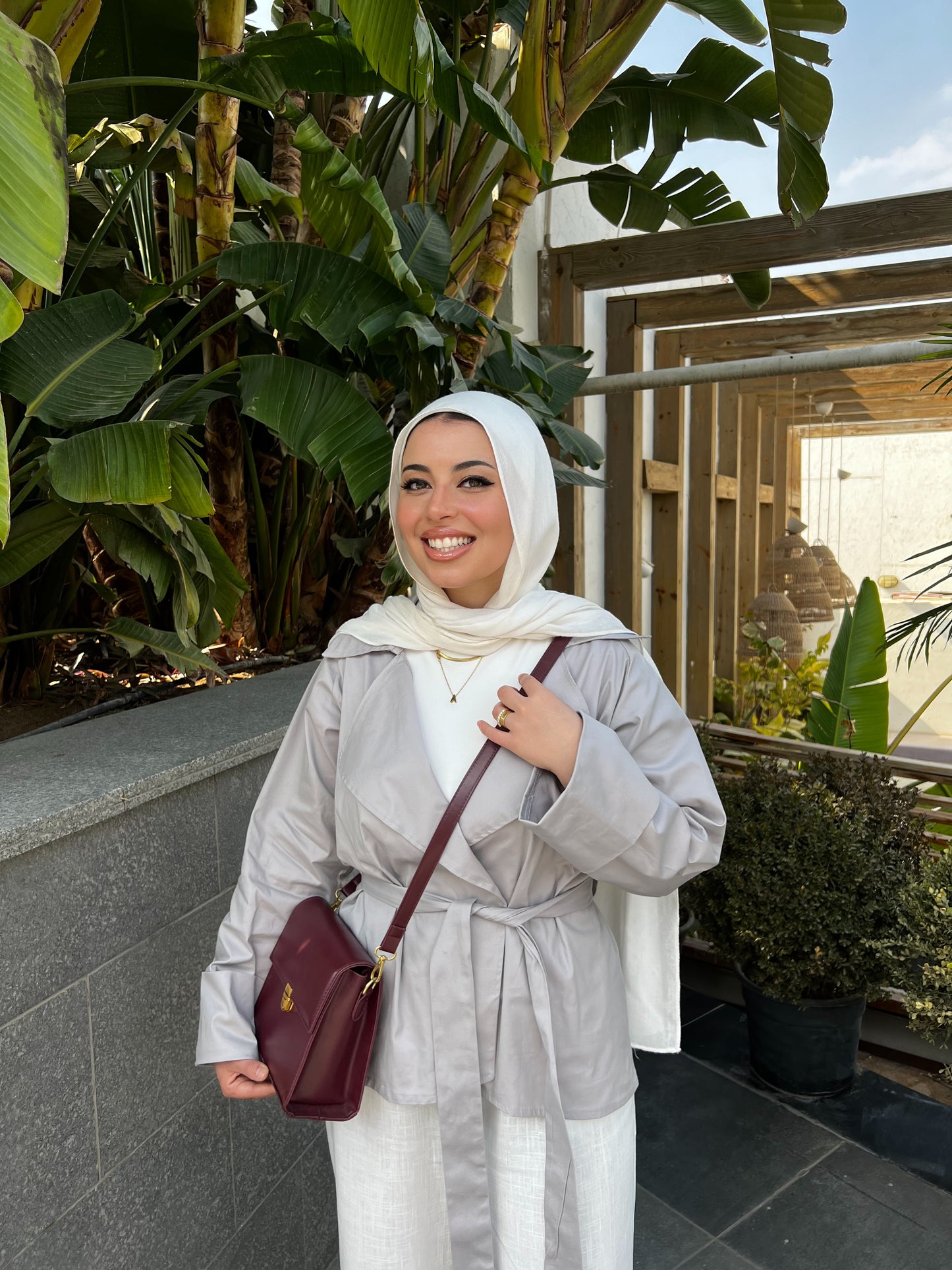 ZAHARI SUMMER JACKET LIGHT GRAY