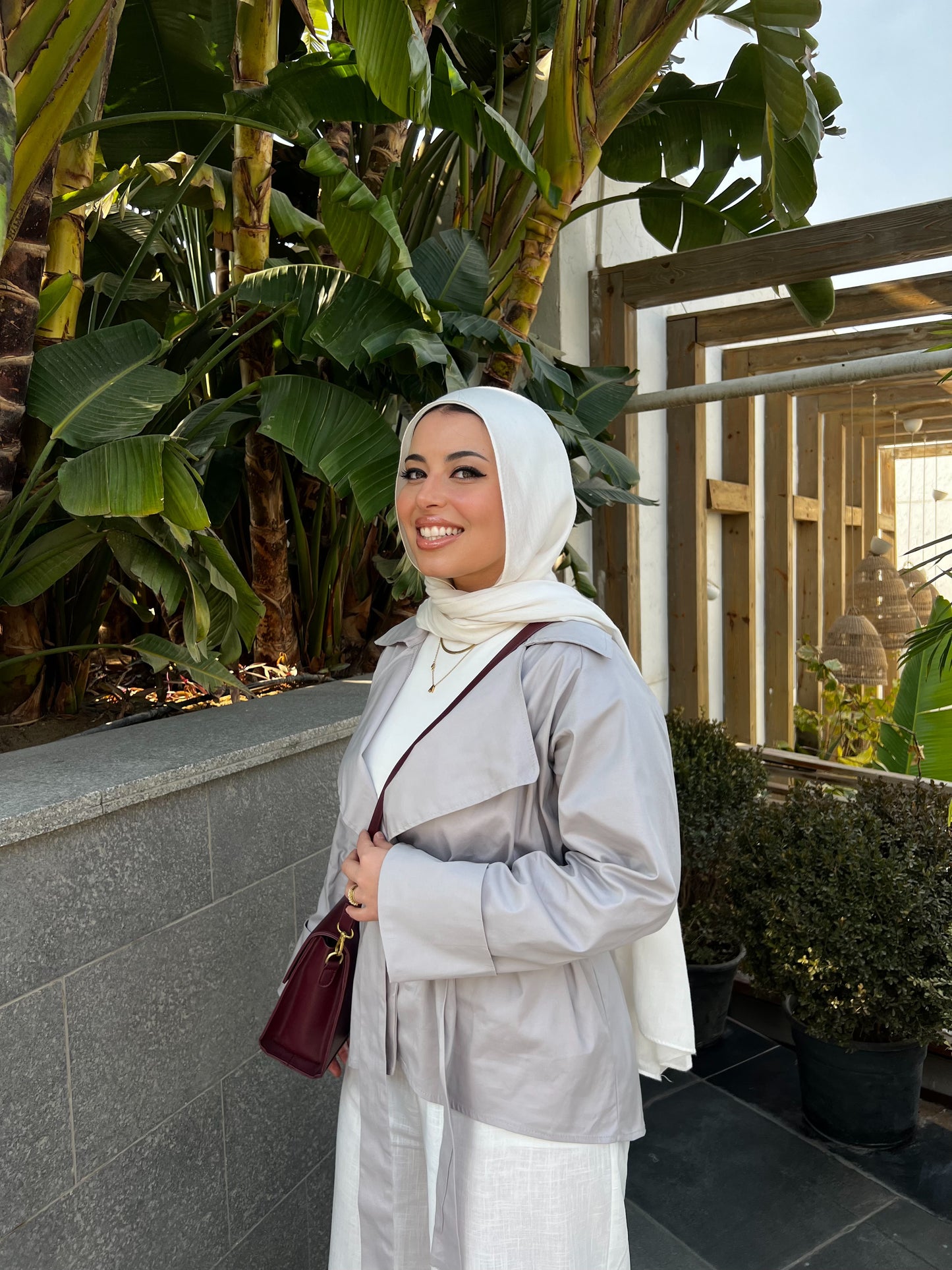 ZAHARI SUMMER JACKET LIGHT GRAY