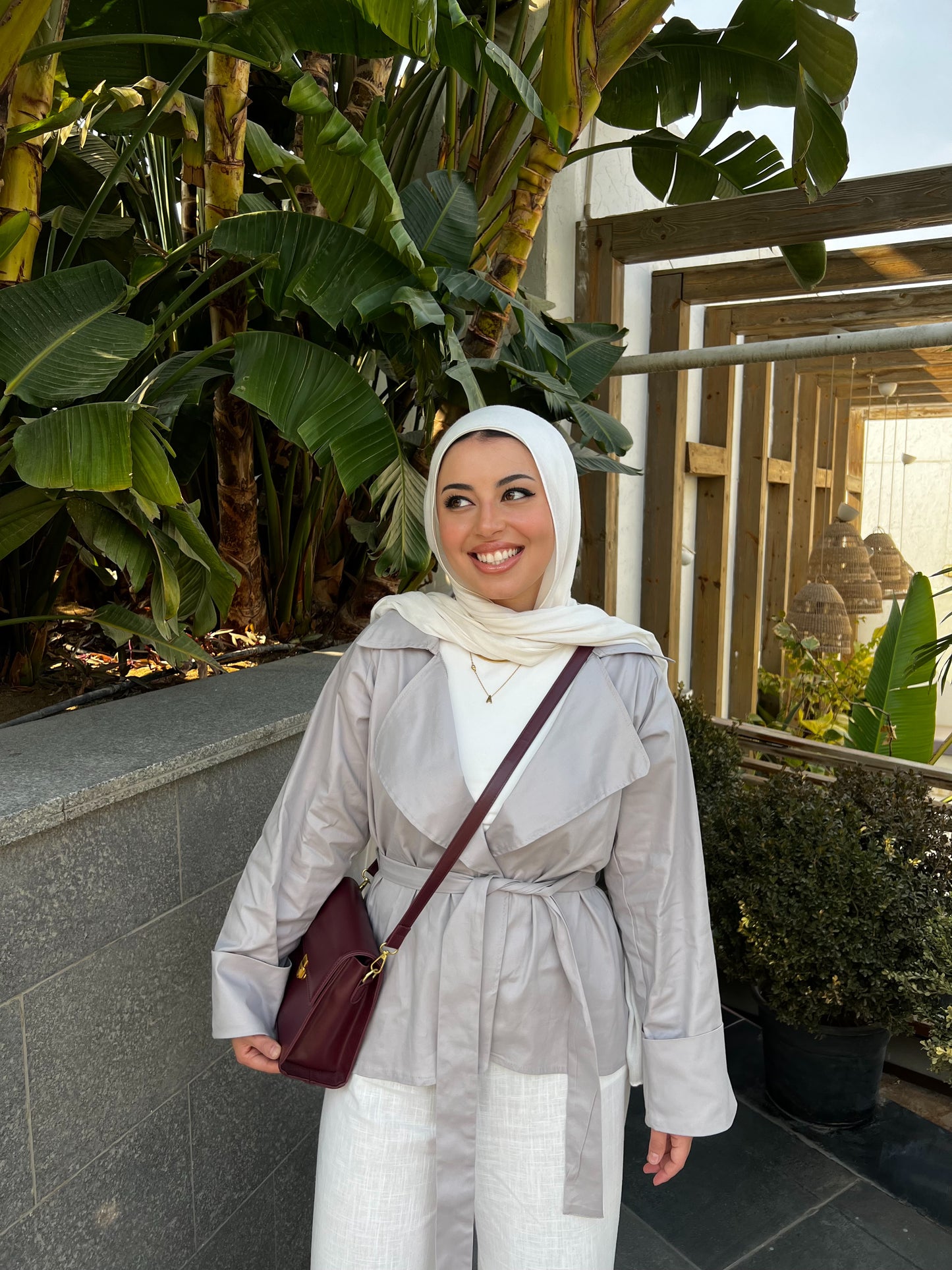 ZAHARI SUMMER JACKET LIGHT GRAY