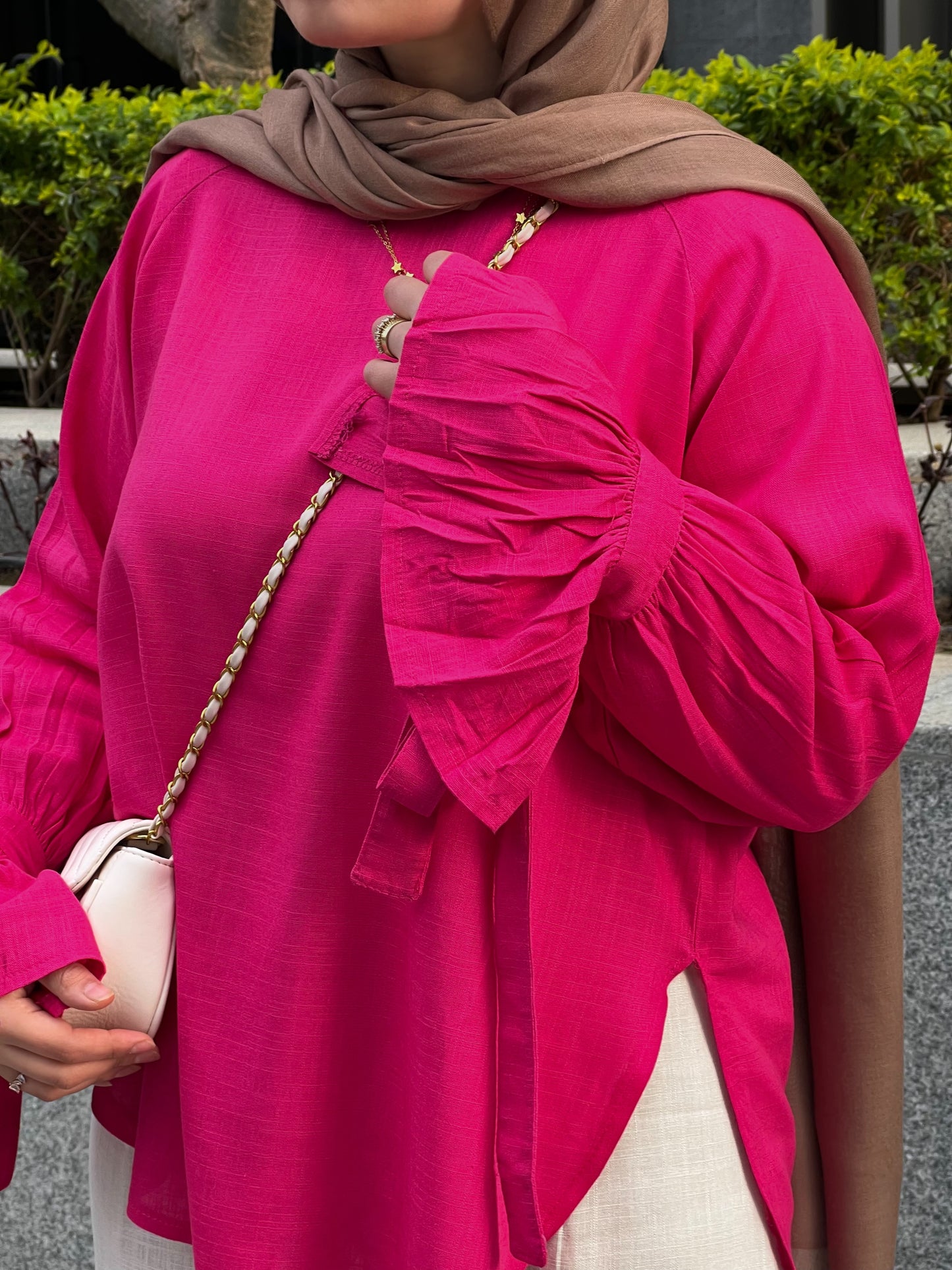 RHYA TOP HOTPINK