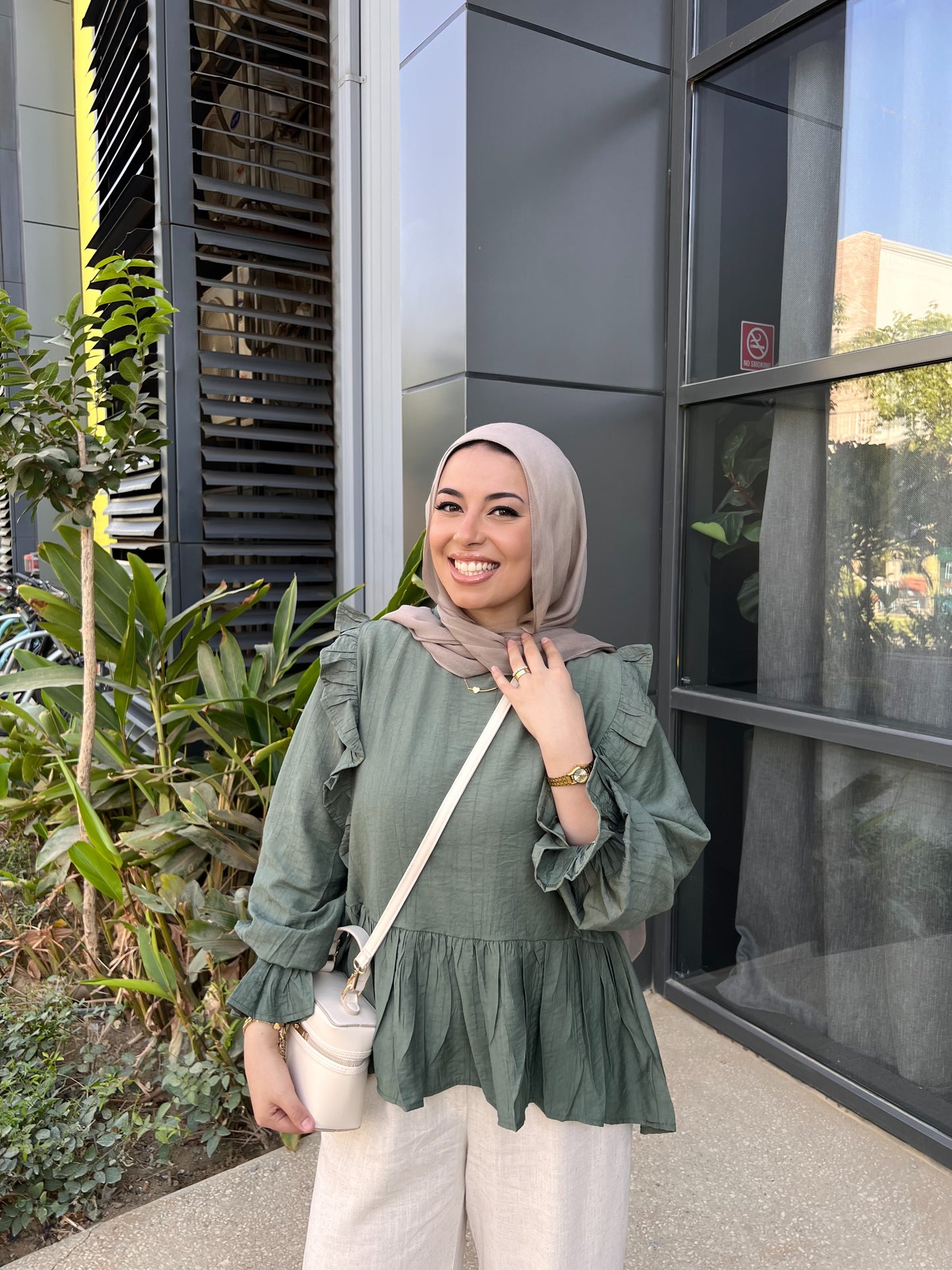 LILY BLOUSE OLIVE