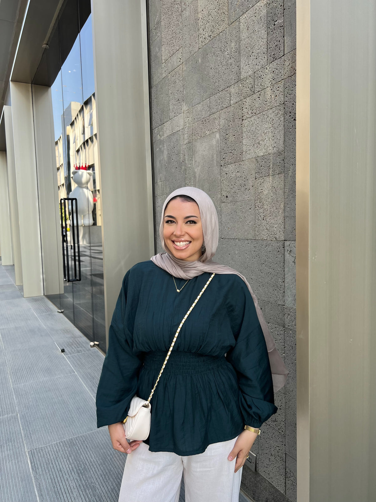 SERA BLOUSE PETROLEUM