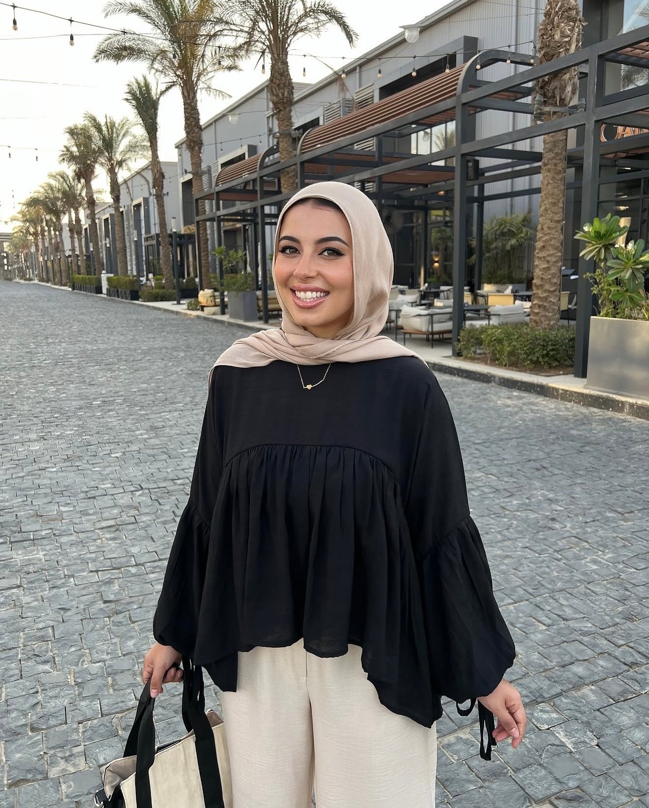 MIRA BLOUSE BLACK