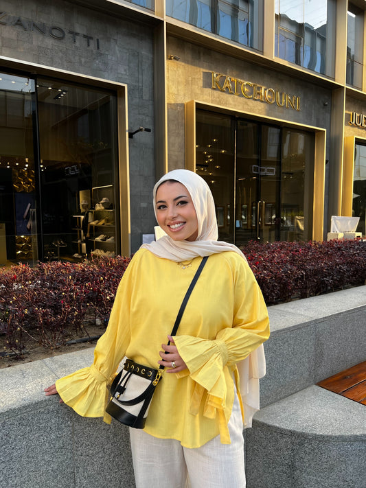 RHYA TOP YELLOW