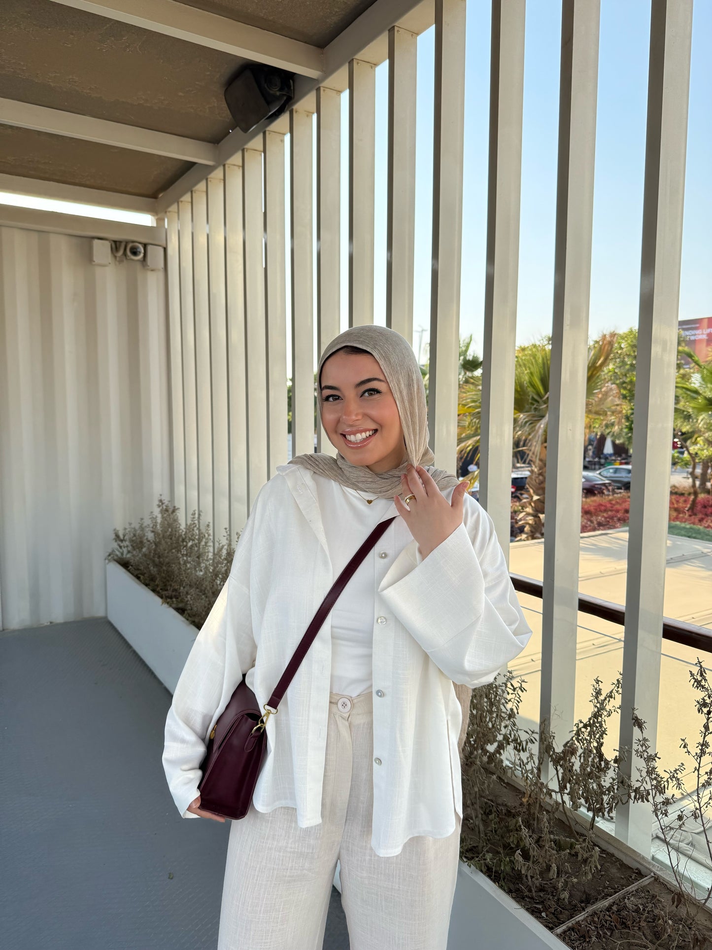 LINEN SHIRT IN WHITE