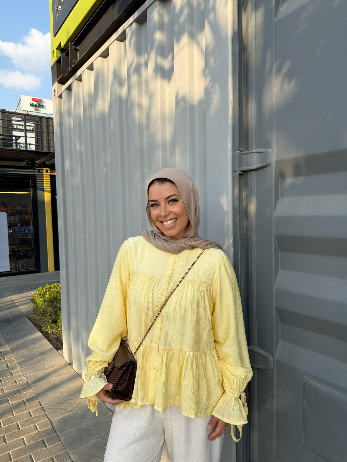 LAYAL BLOUSE YELLOW