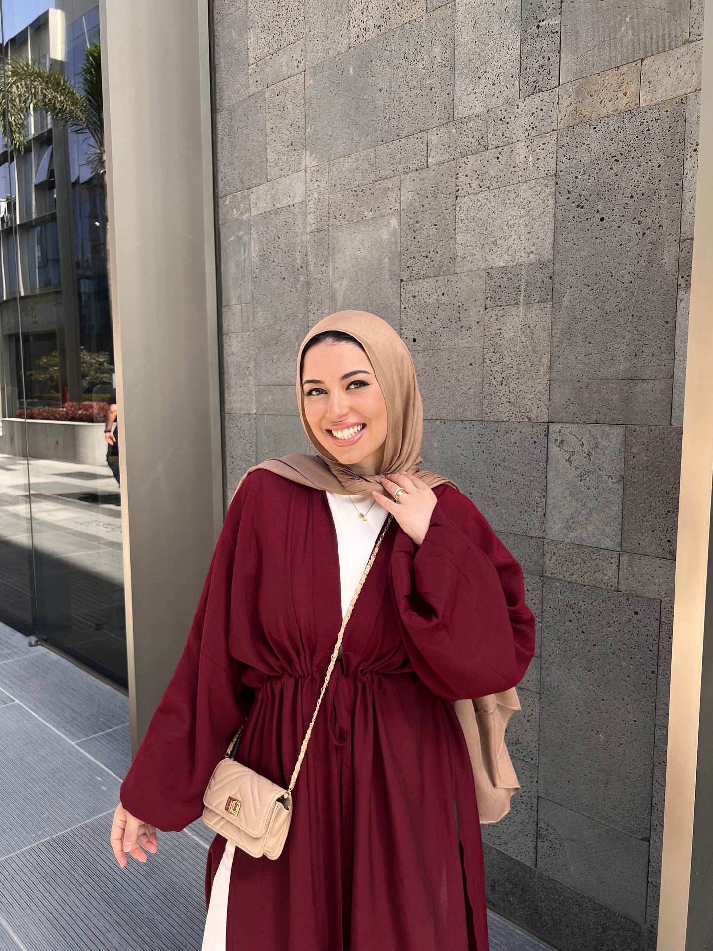 NAYA CARDIGAN MAROON