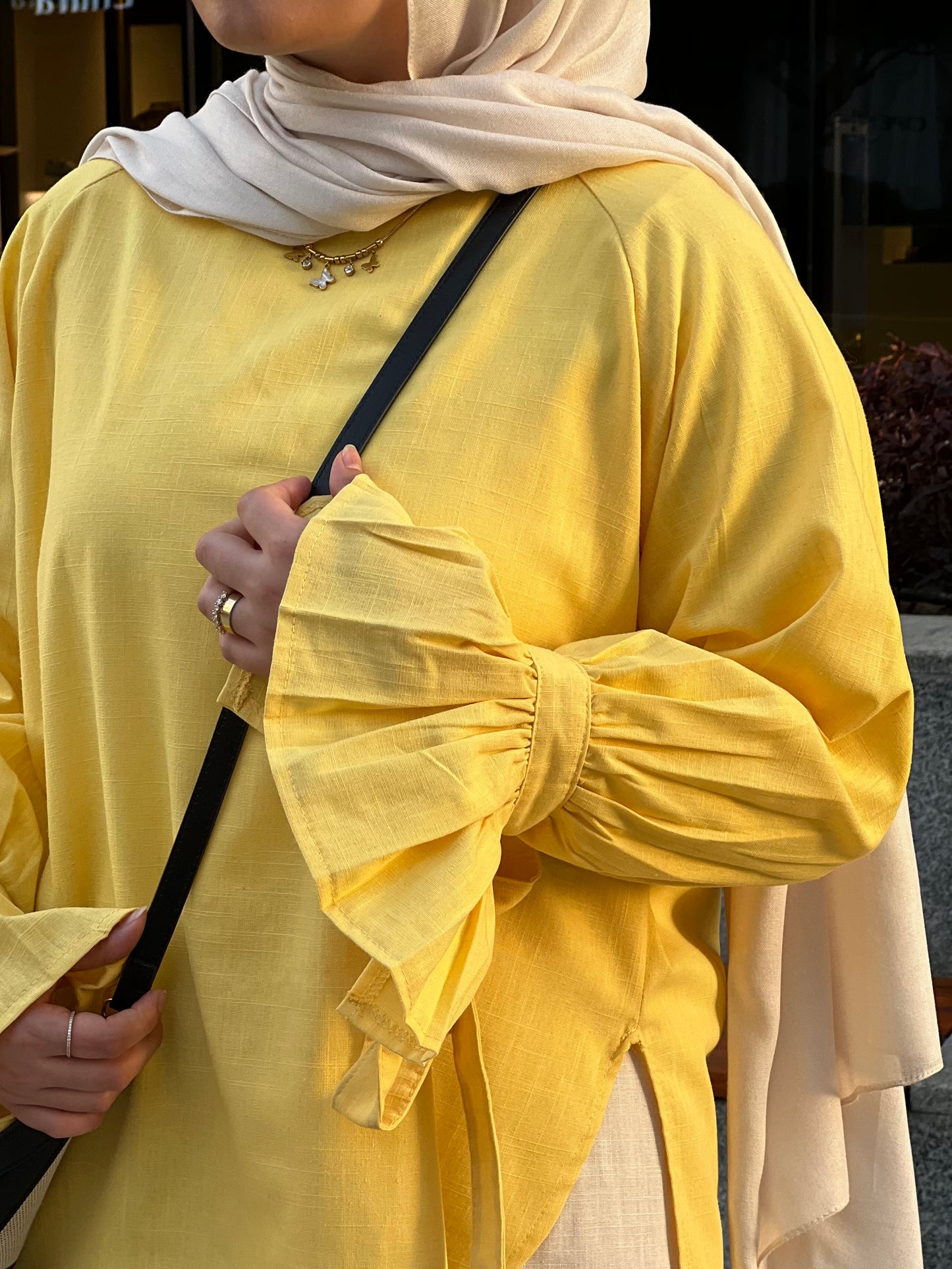 RHYA TOP YELLOW