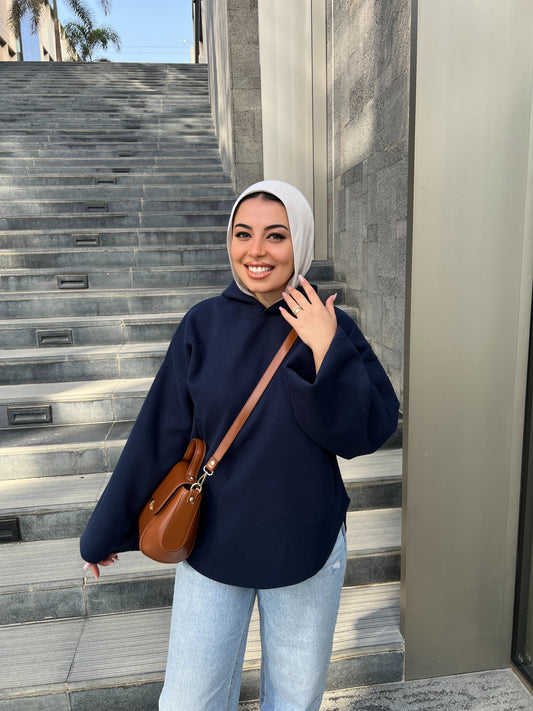 EMELIE TOP NAVY BLUE