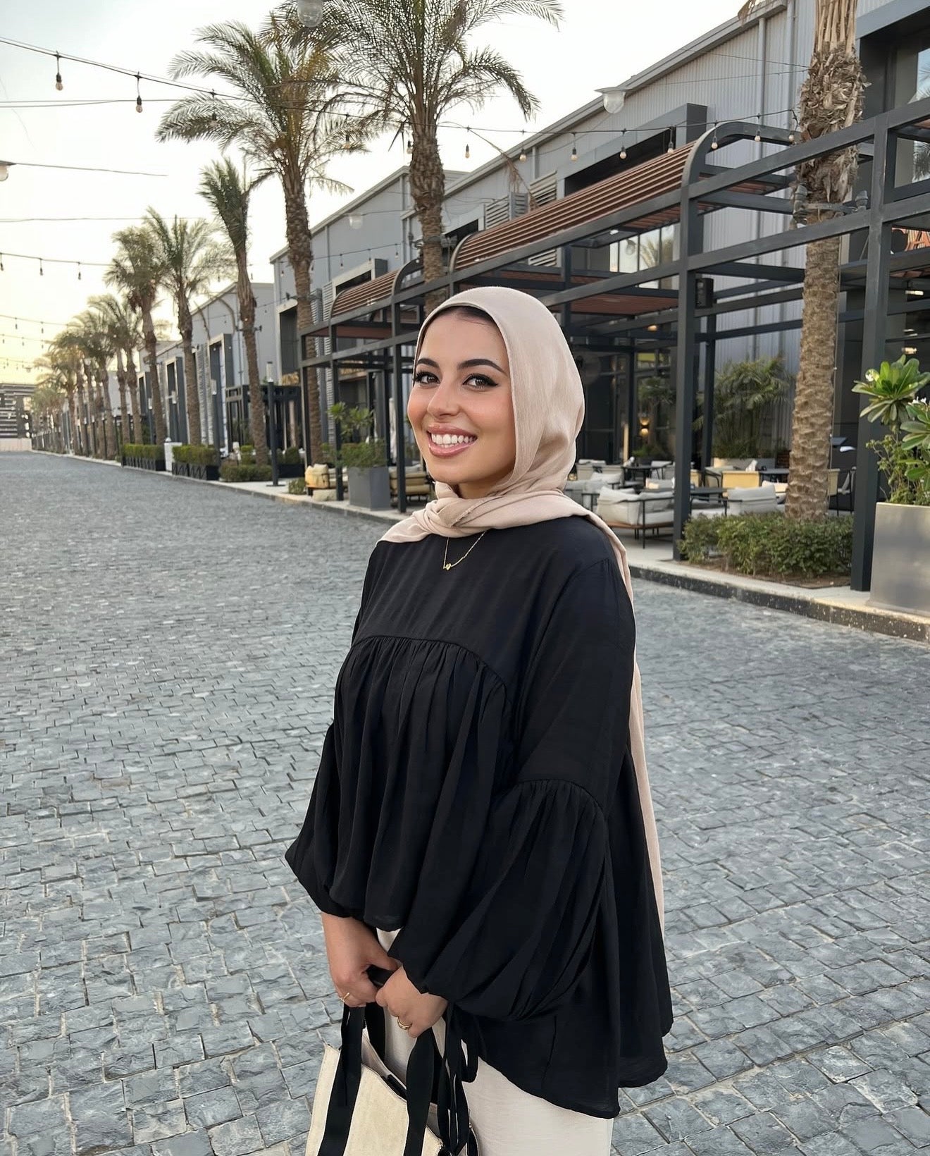 MIRA BLOUSE BLACK