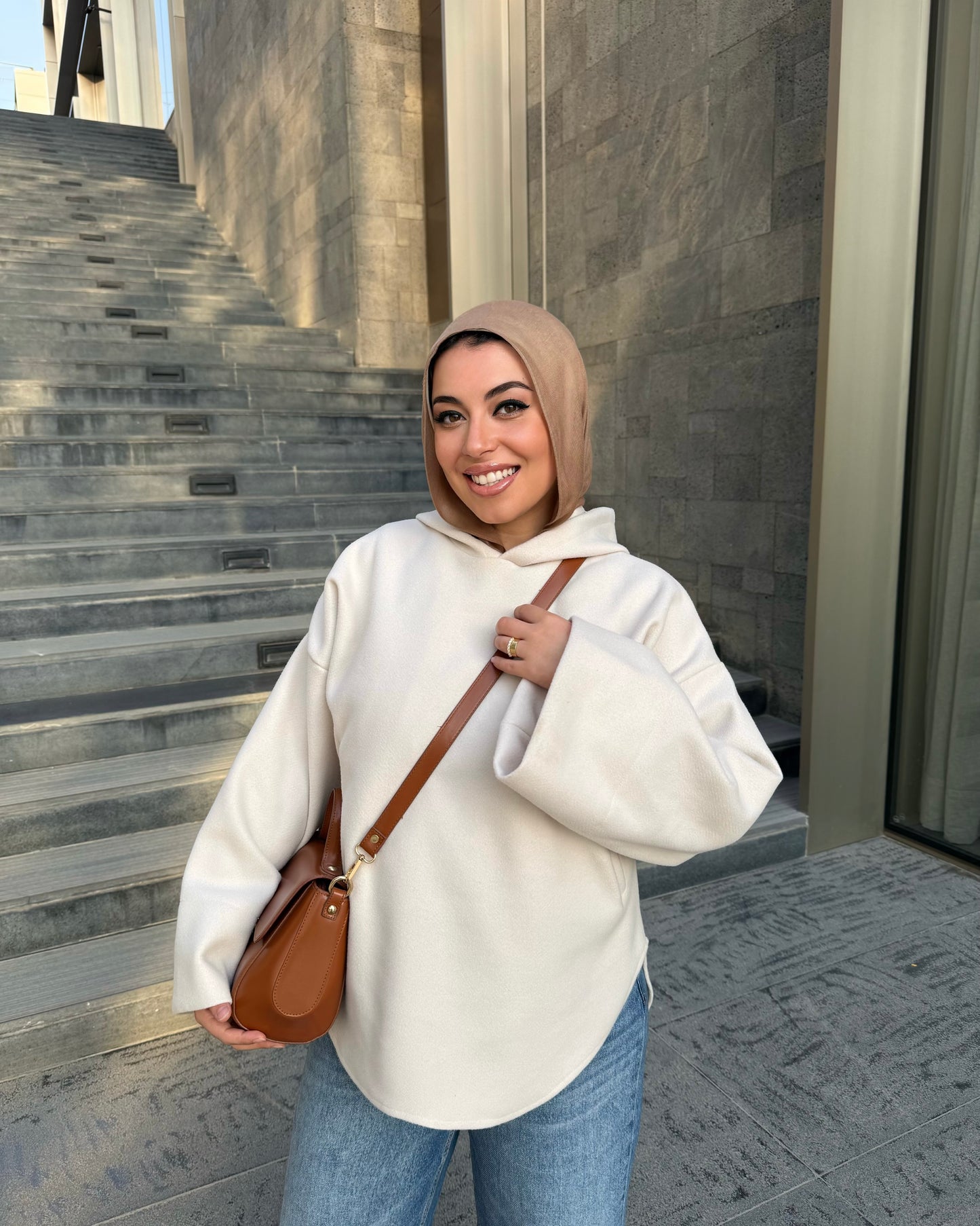 EMELIE TOP LIGHT BEIGE