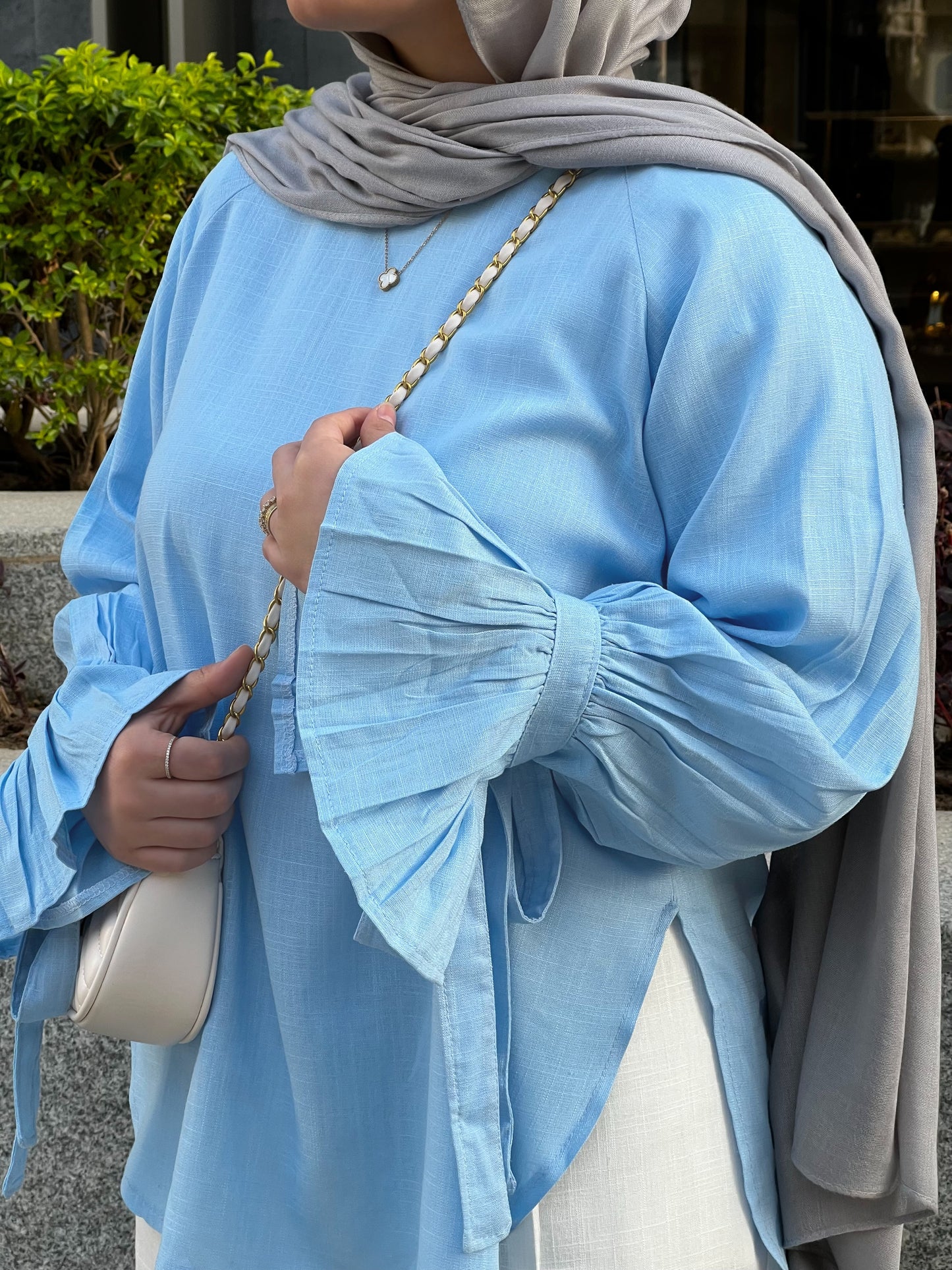 RHYA TOP SKY BLUE