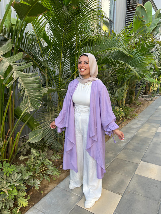 ARIA CARDIGAN LAVENDER