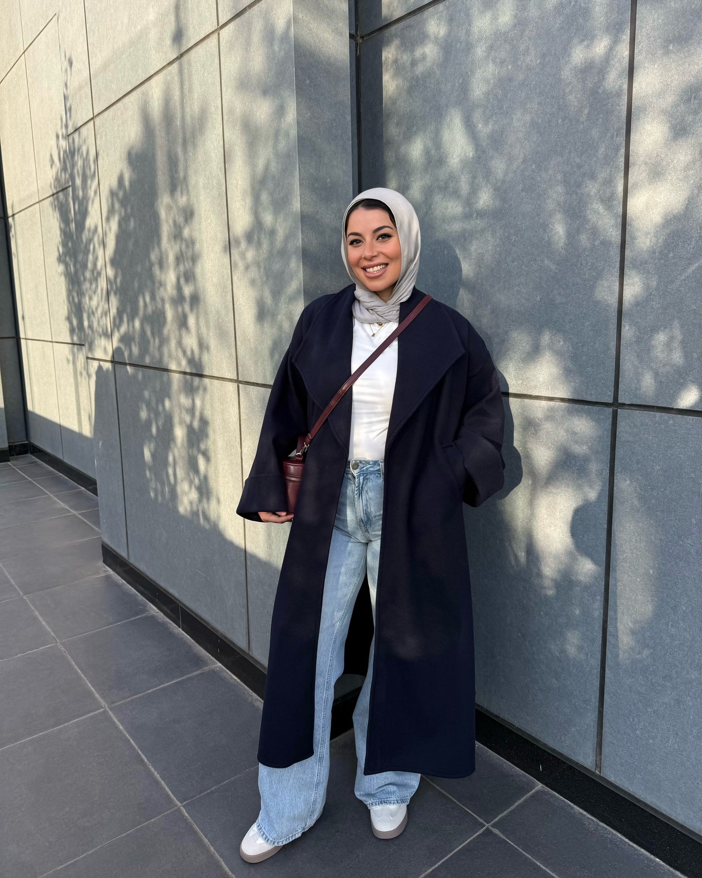 LAURA COAT NAVY BLUE