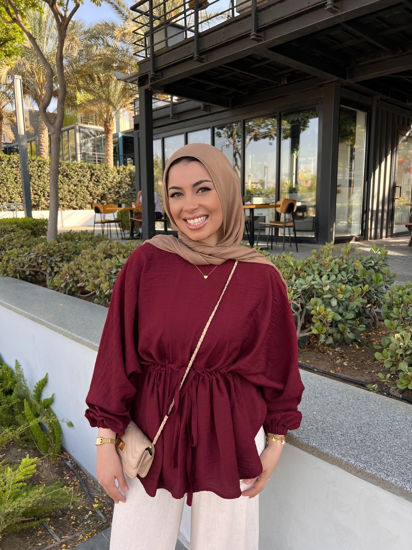 ELLIE BLOUSE CHERRY