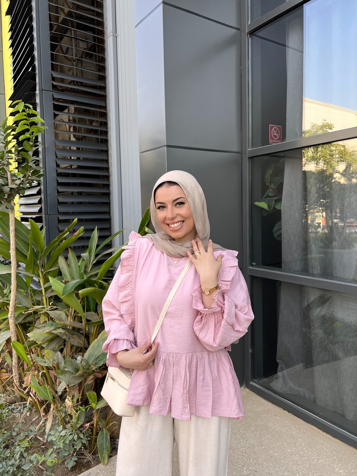 LILY BLOUSE ROSE