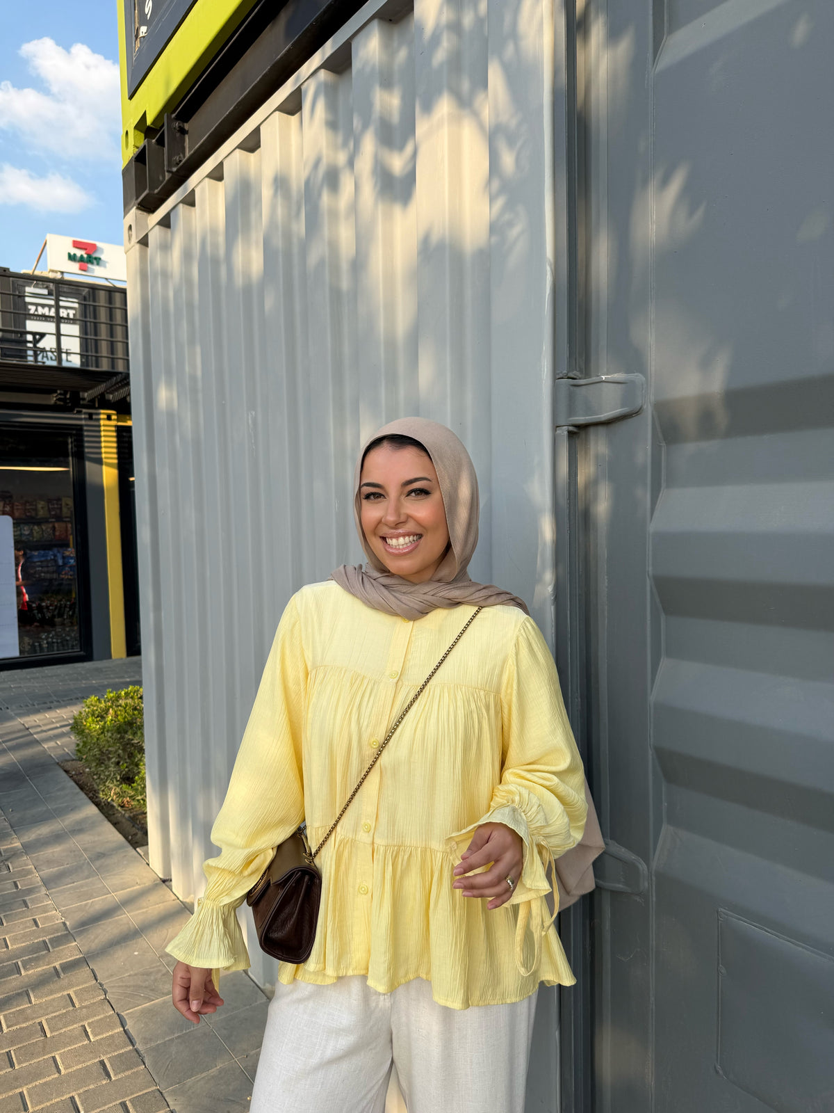 LAYAL BLOUSE YELLOW
