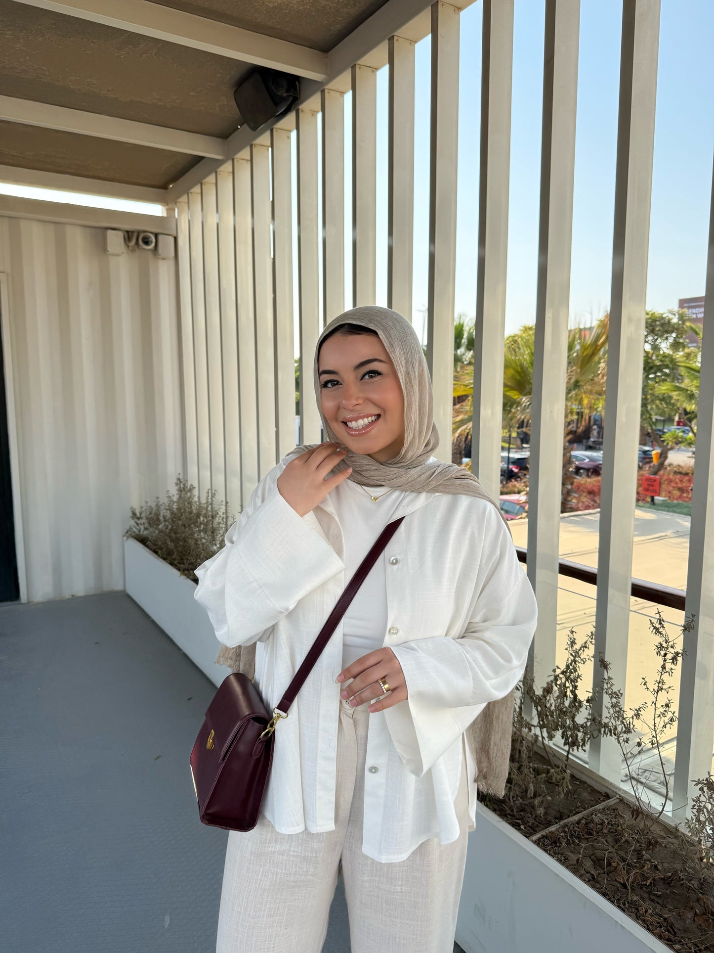 LINEN SHIRT IN WHITE