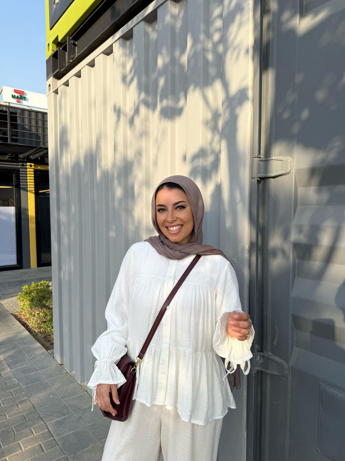 LAYAL BLOUSE OFF-WHITE