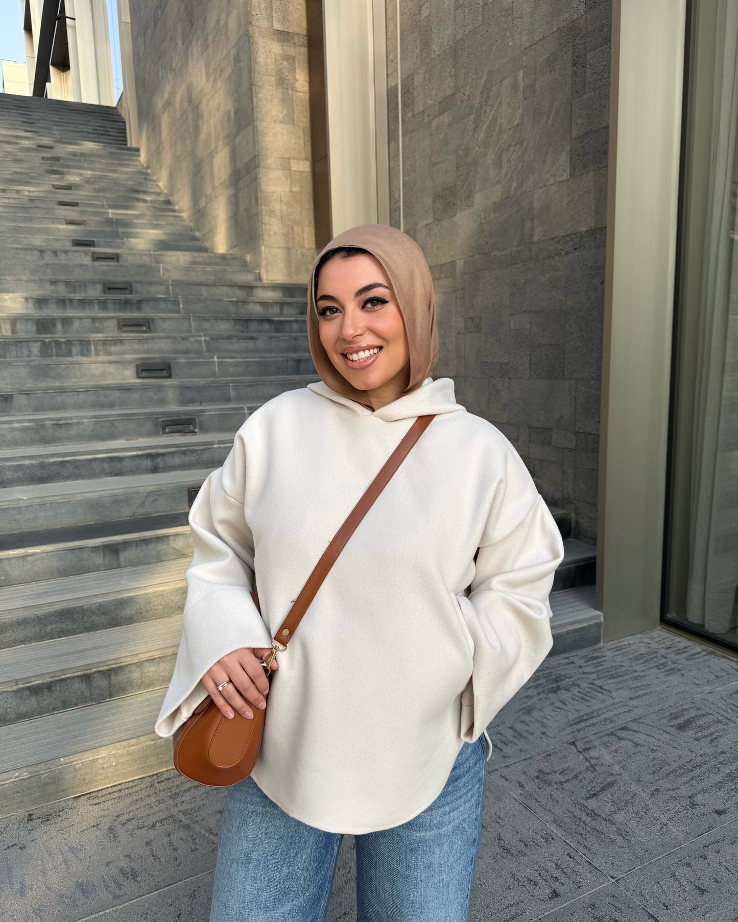 EMELIE TOP LIGHT BEIGE