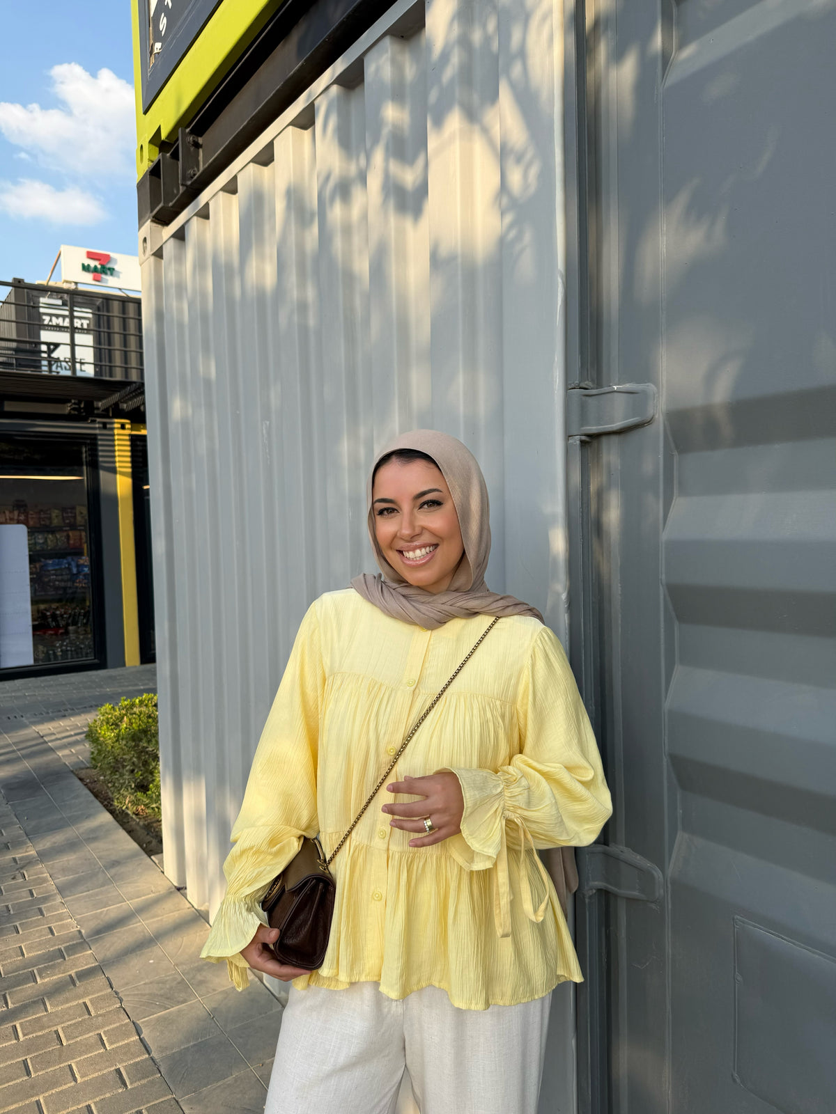 LAYAL BLOUSE YELLOW