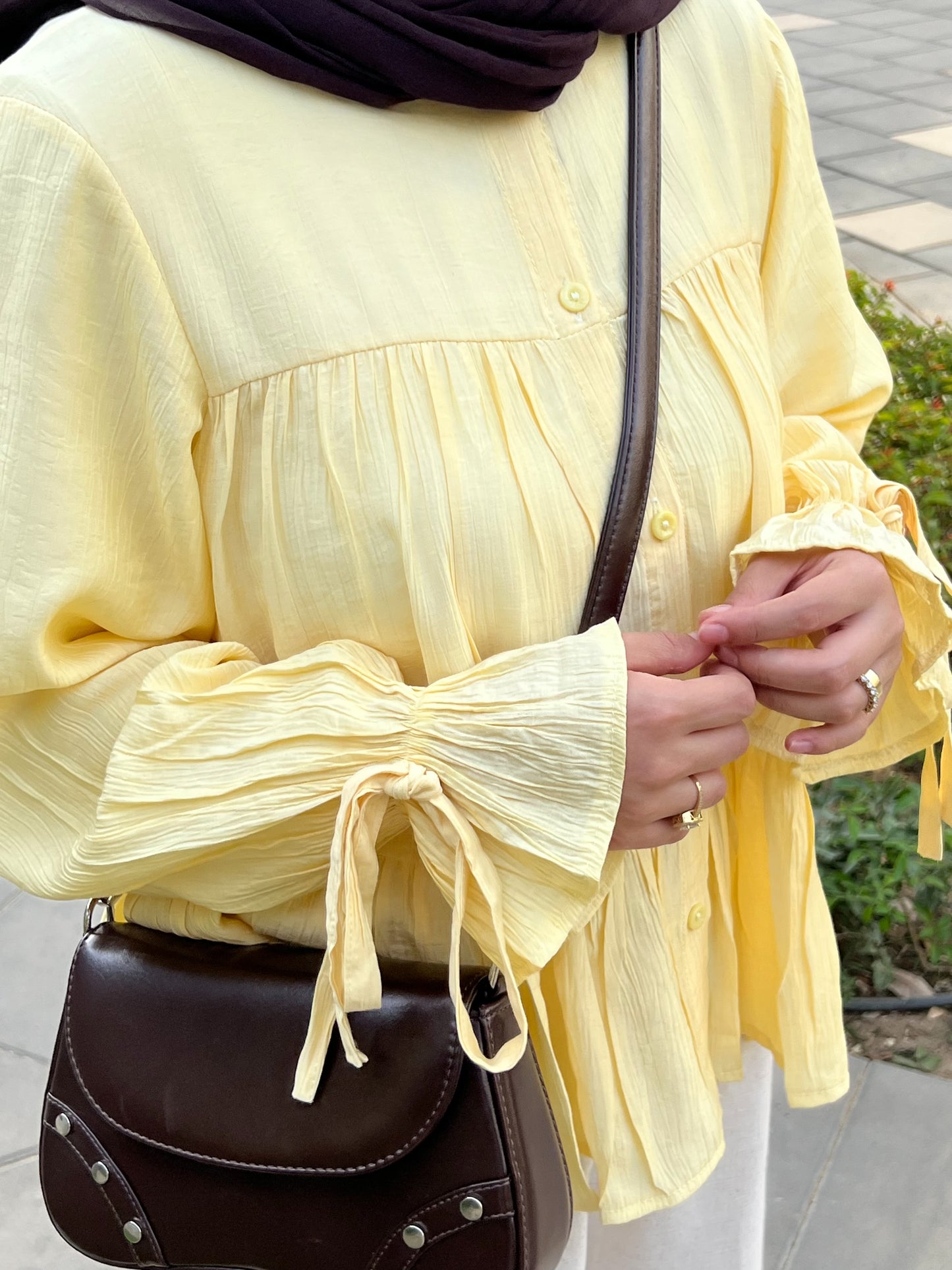 LAYAL BLOUSE YELLOW