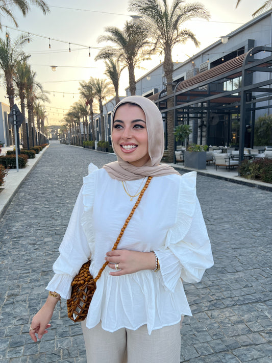 LILY BLOUSE OFF WHITE