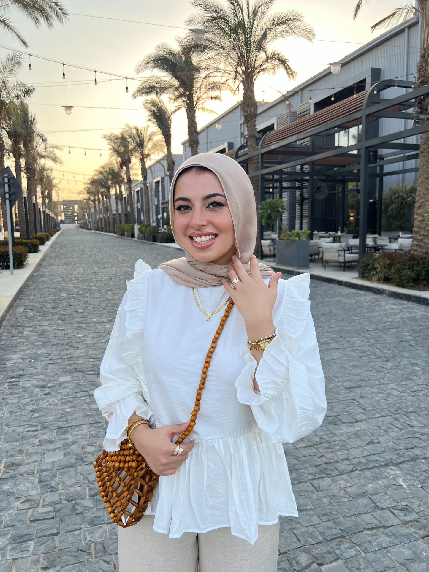 LILY BLOUSE OFF WHITE