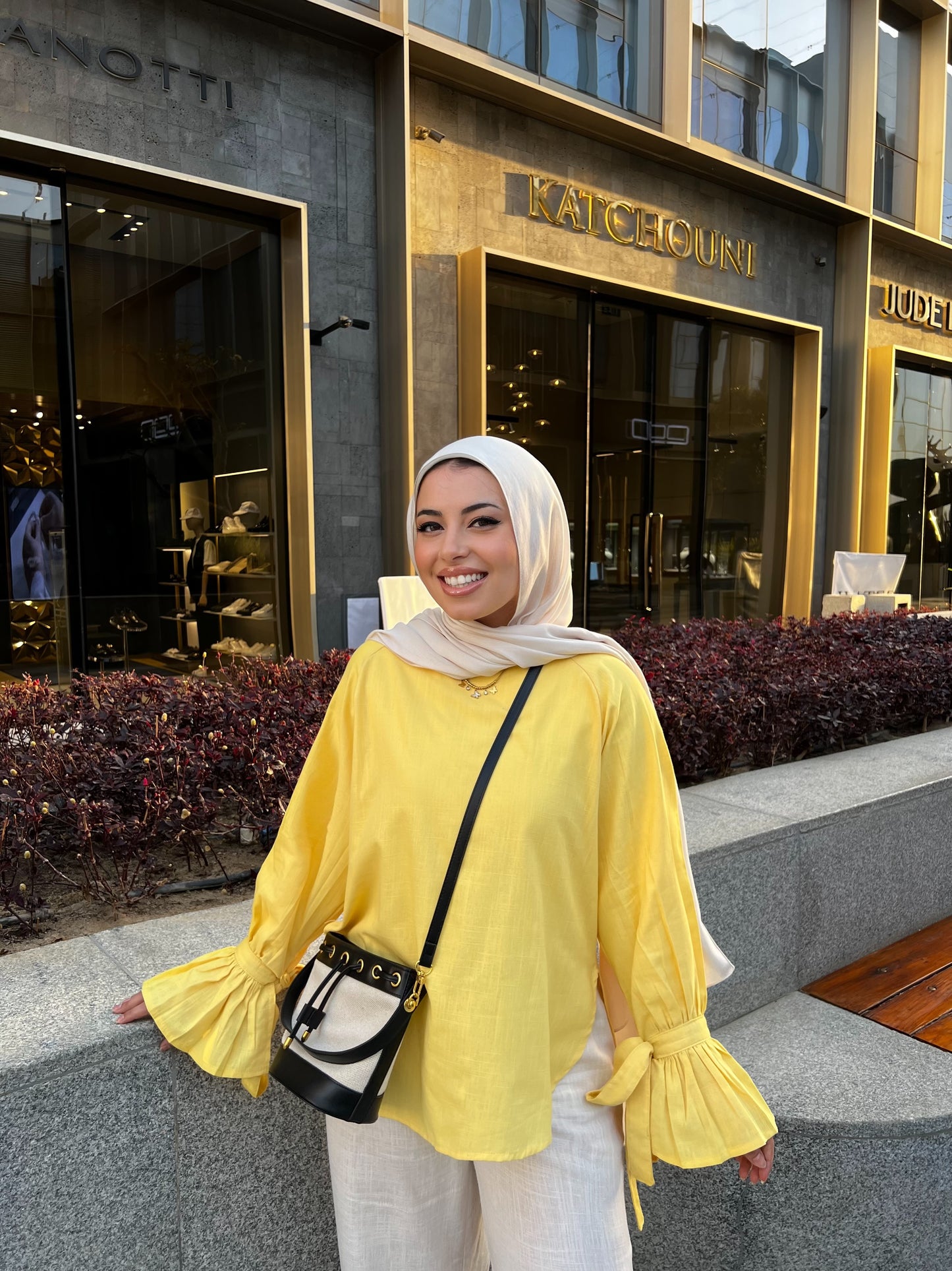 RHYA TOP YELLOW