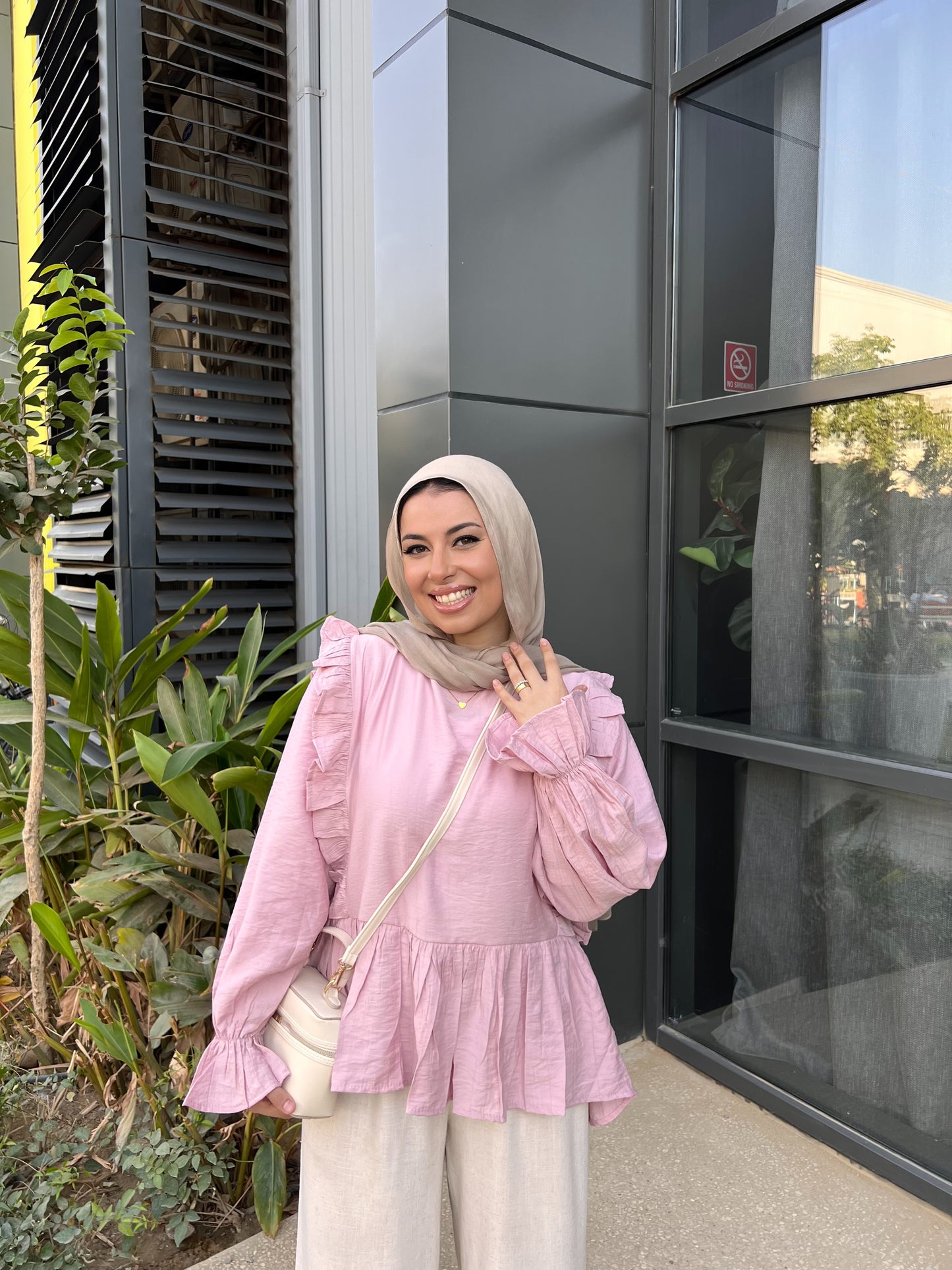 LILY BLOUSE ROSE
