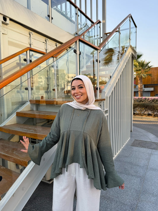 NALA BLOUSE OLIVE