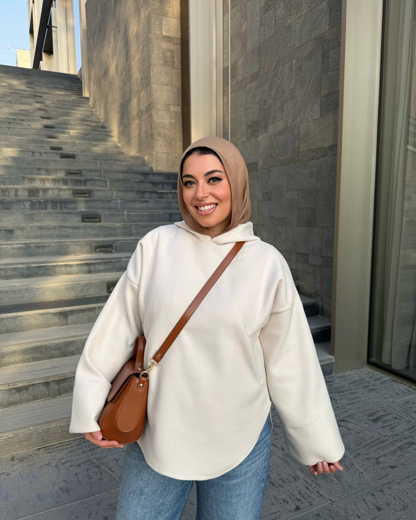 EMELIE TOP LIGHT BEIGE