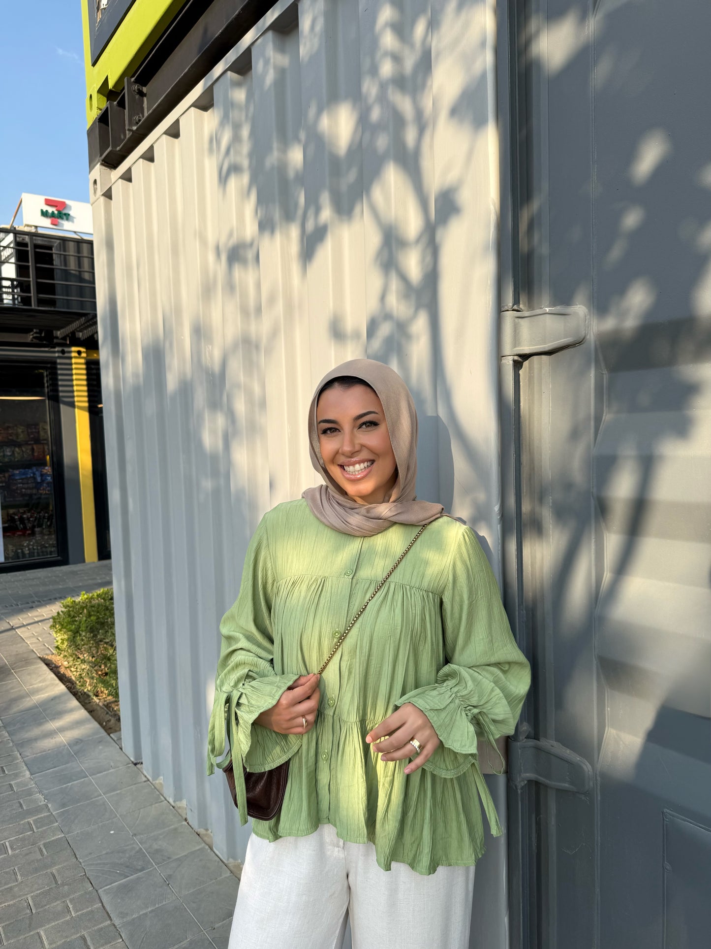 LAYAL BLOUSE PISTACHIO