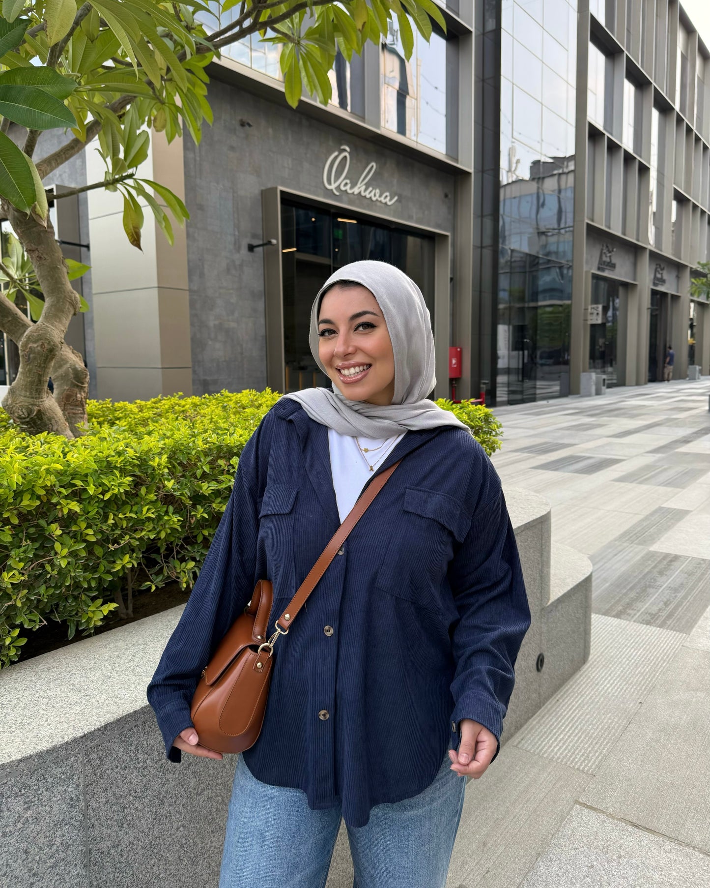 VELVET SHIRT NAVY BLUE