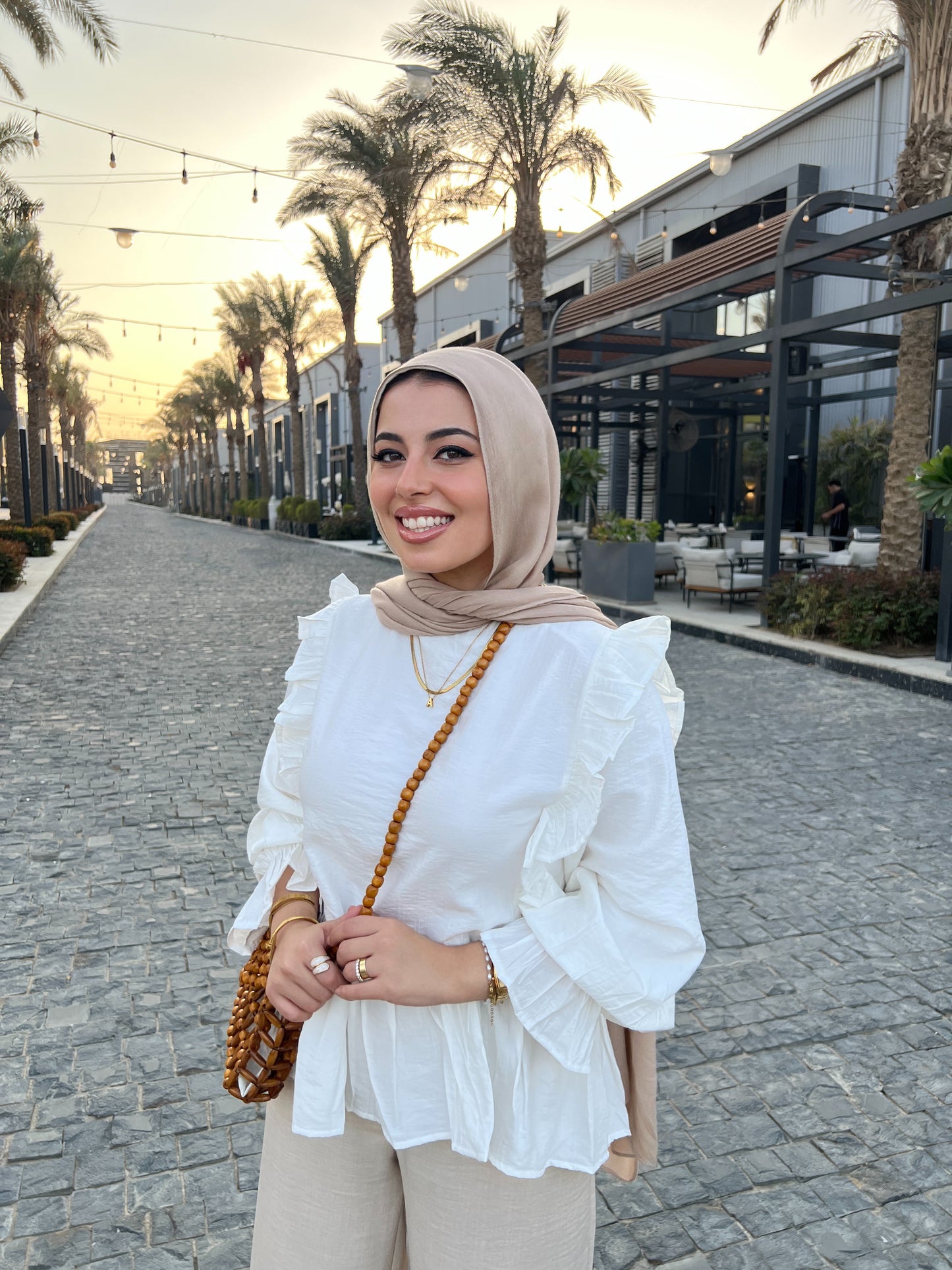 LILY BLOUSE OFF WHITE