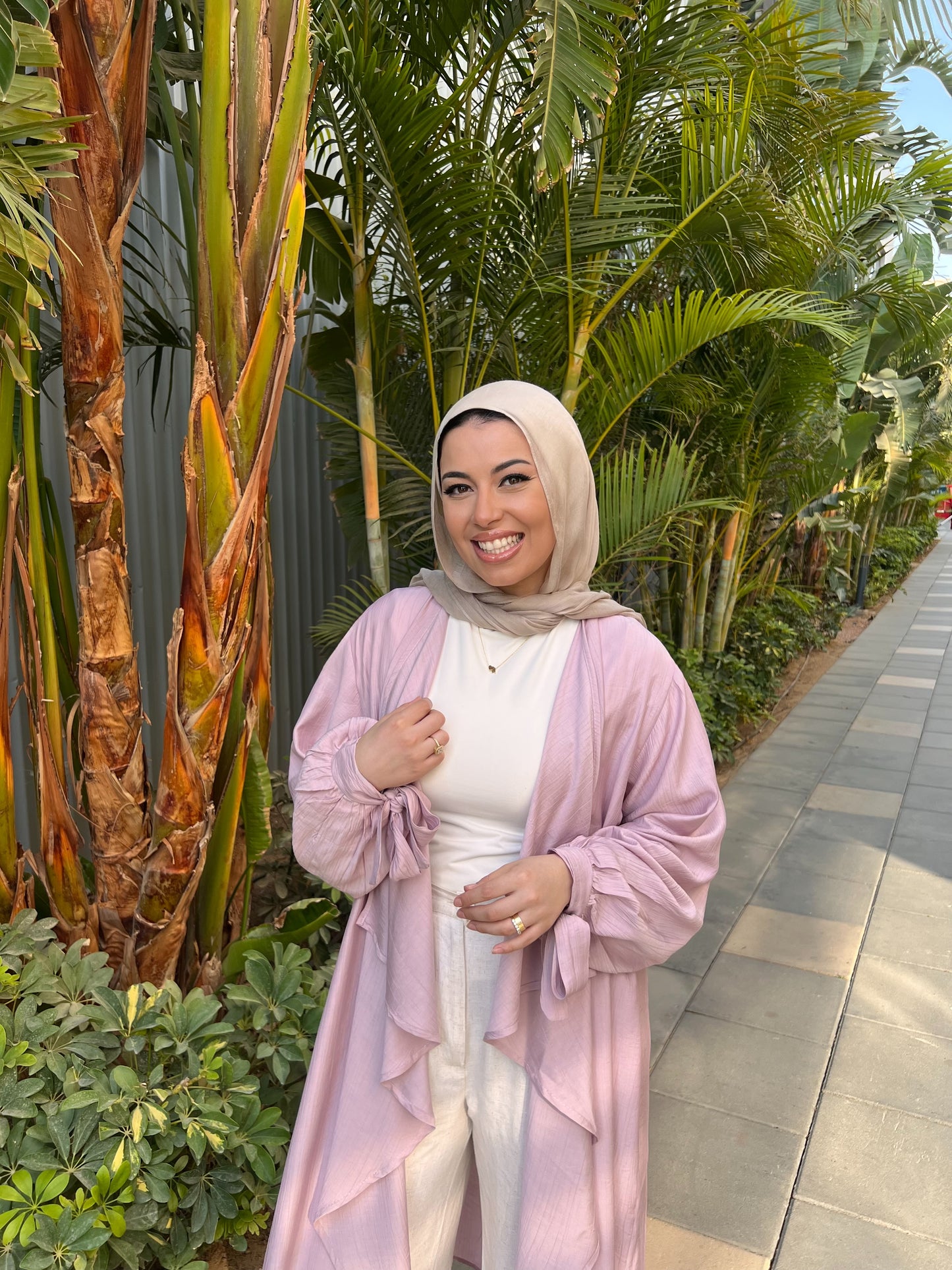 ARIA CARDIGAN LIGHT LILAC