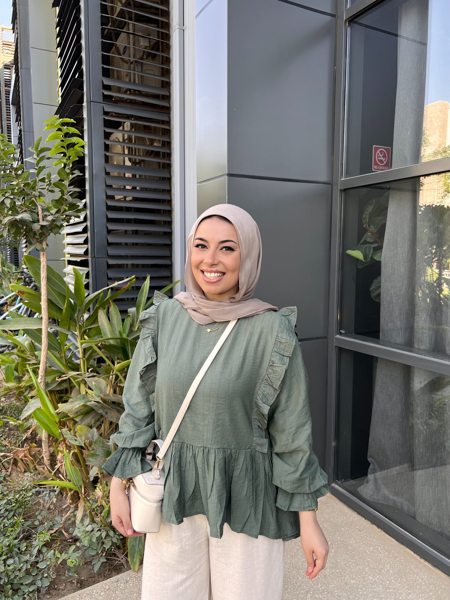 LILY BLOUSE OLIVE