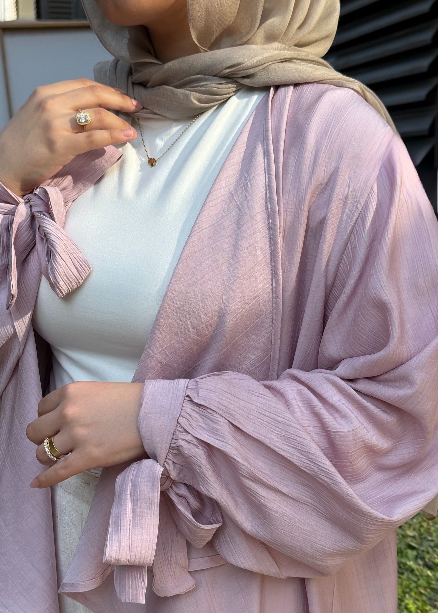 ARIA CARDIGAN LIGHT LILAC