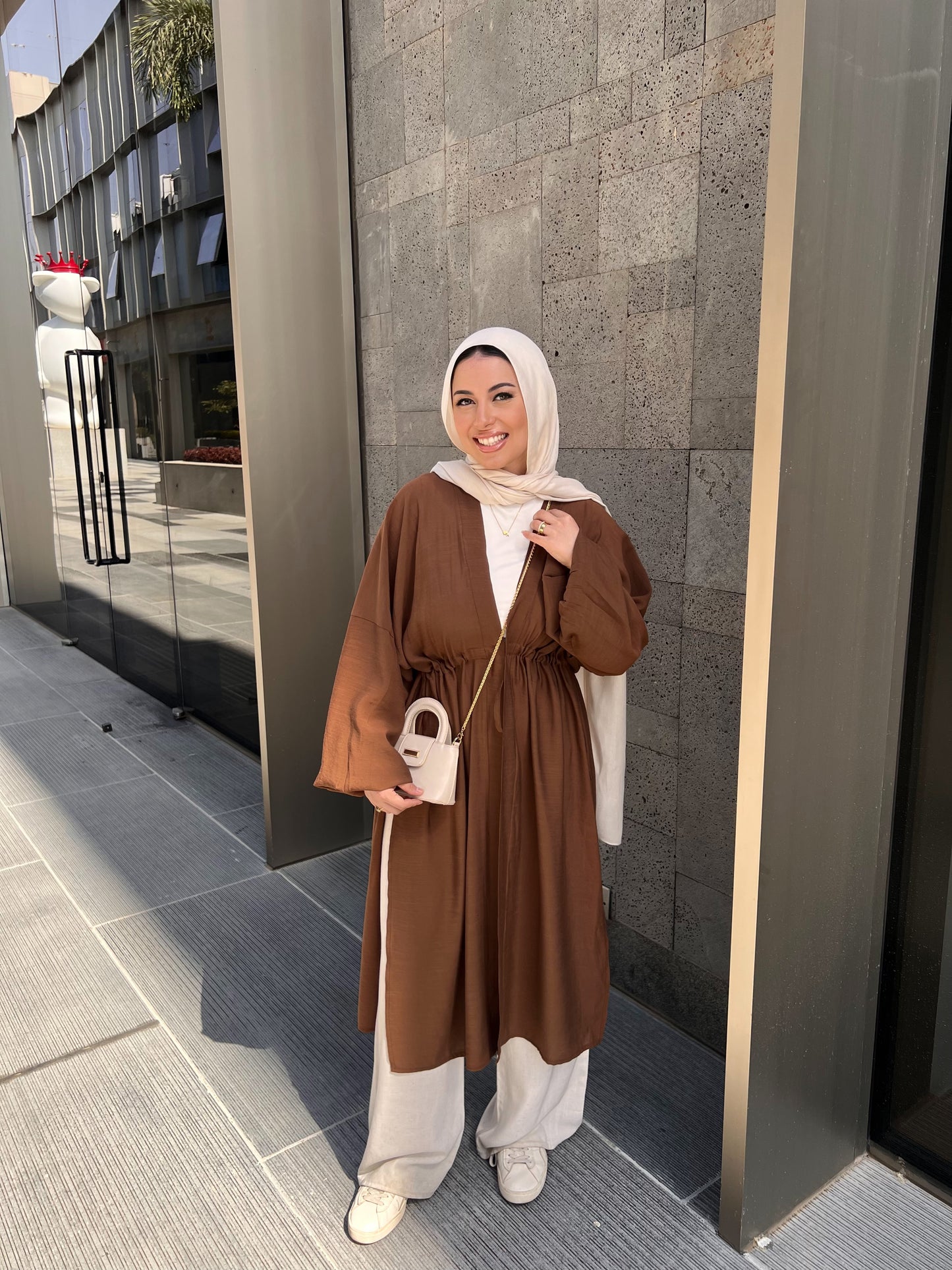 NAYA CARDIGAN BROWN
