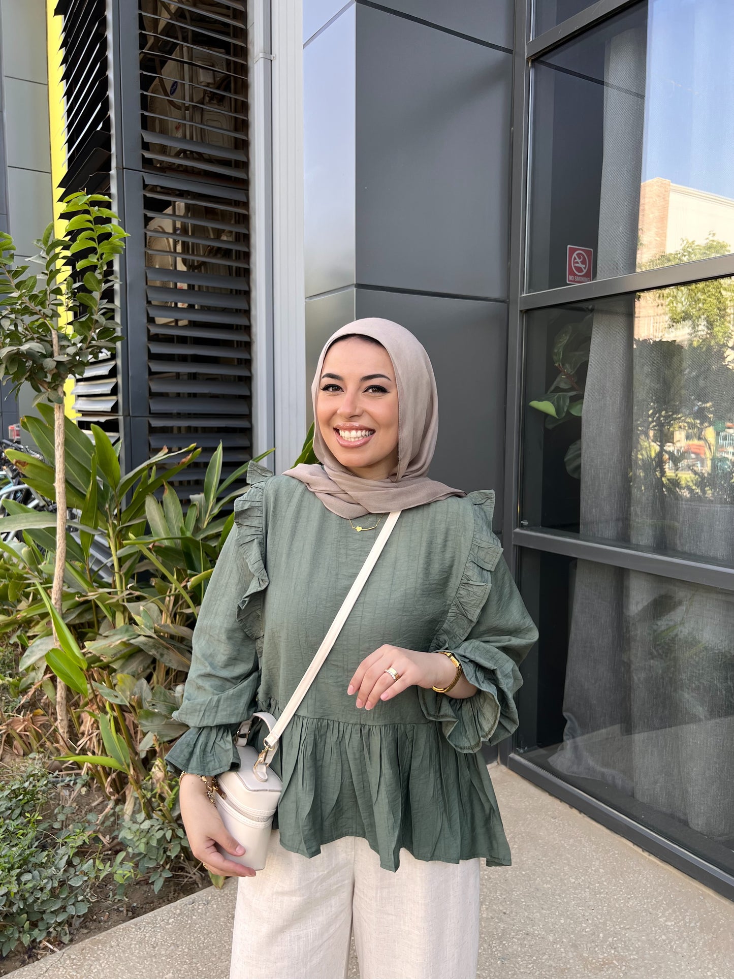 LILY BLOUSE OLIVE
