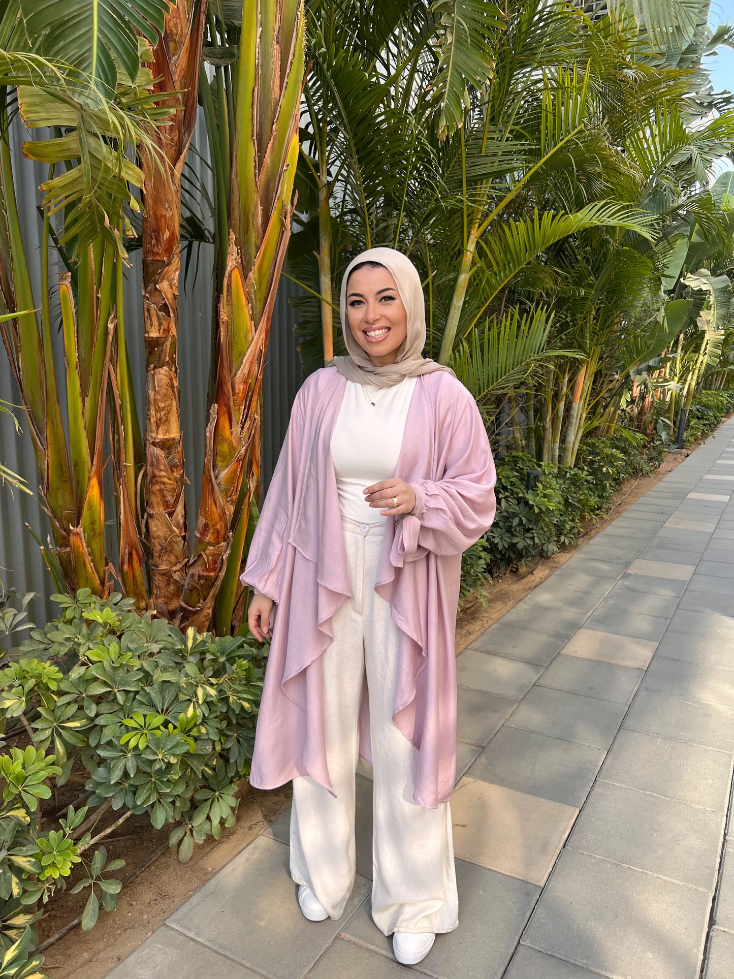 ARIA CARDIGAN LIGHT LILAC