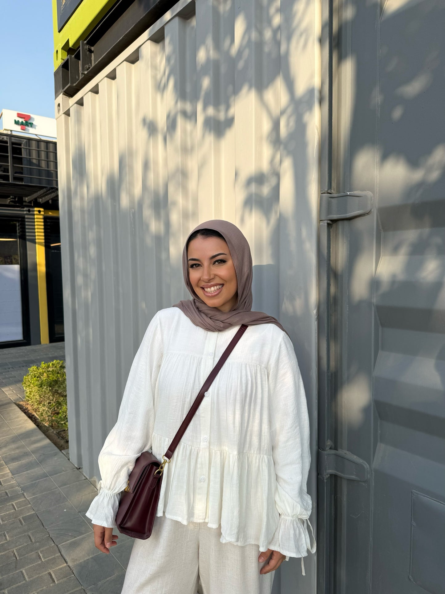 LAYAL BLOUSE OFF-WHITE